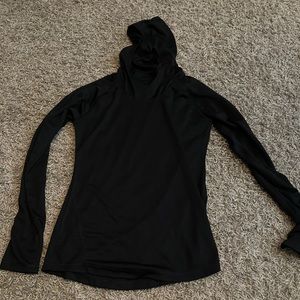 Reebok long sleeve black hoodie